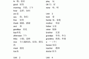 小学三年级上册英语单词教学设计及反思(小学三年级上册英语单词教学)