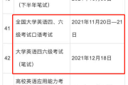 六月份英语六级报名时间_英语六级六月考试报名时间