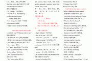 初中英语句型大全汇总_初中英语固定搭配短语大全