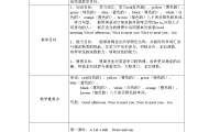 外研版三年级下册英语教案全册_外研版三年级下册英语教案