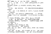 初一文言文知识点归纳整理(初一文言文知识点归纳整理50)