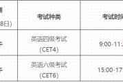 英语六级考试时间2021下半年_大学英语六级2021年下半年考试时间