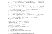 小学五年级英语试卷分析范文_小学五年级英语试卷