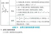 初中数学基础知识大全华东师大版(初中数学基础知识大全)