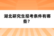 在职考研究生需要具备什么条件(考研究生需要具备什么条件)