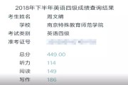 江苏英语六级成绩查询(江苏省英语六级成绩公布时间)