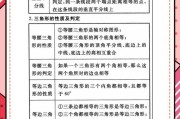 初中数学知识点归纳总结精华版(初中数学知识点大全(中考必备))