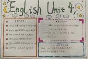 小学五年级英语手抄报内容(小学五年级英语手抄报)