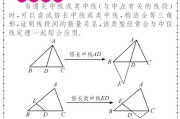 初中数学模型有哪些几何图形_初中数学模型有哪些几何