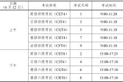 2021年全国英语四级考试时间(2021年全国英语四级考试时间表)