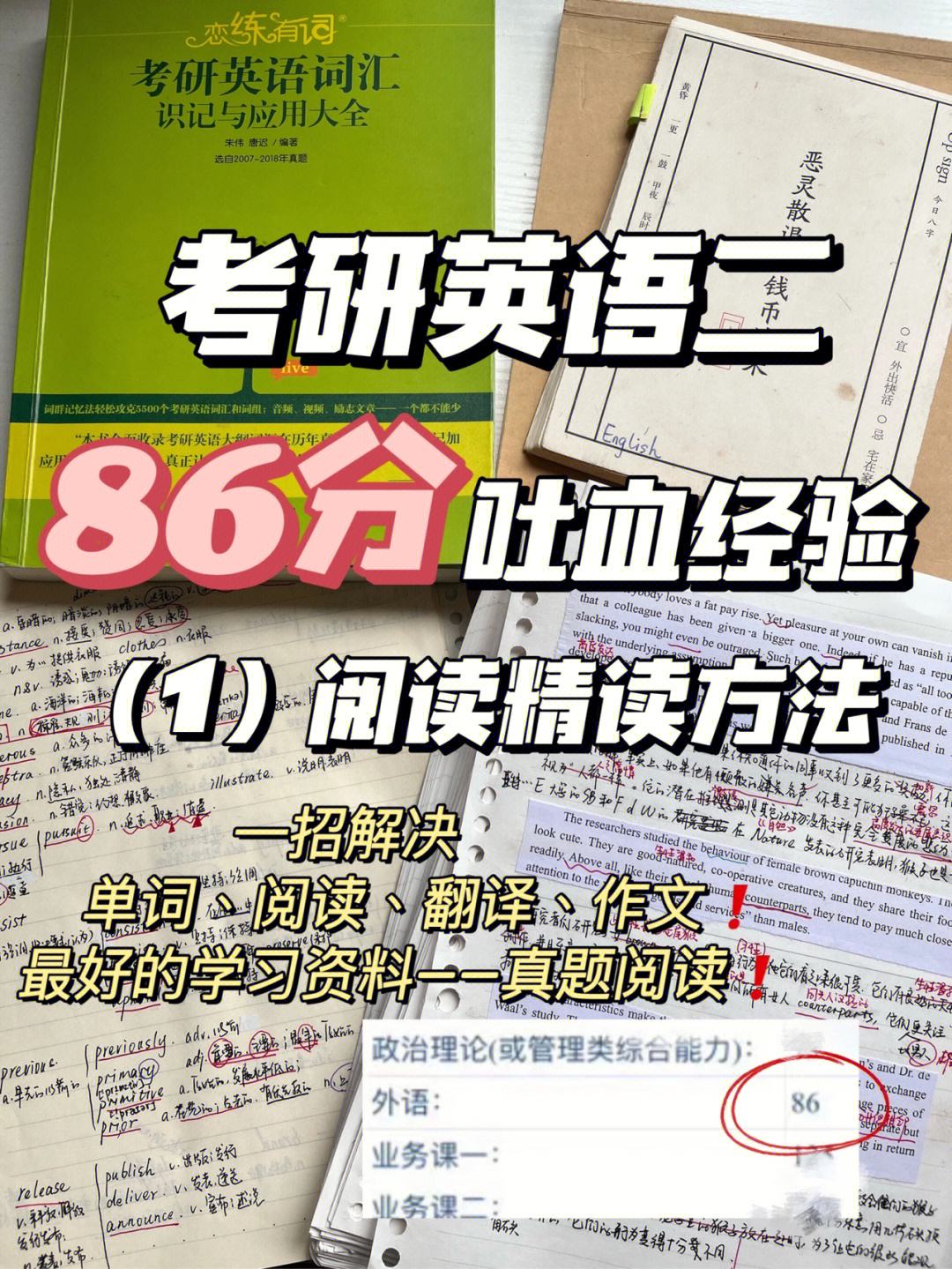 考研英语应该怎么学(考研英语怎么学才能快速提高)