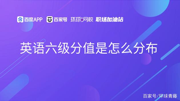 包含英语六级分值分布明细听力35分的词条