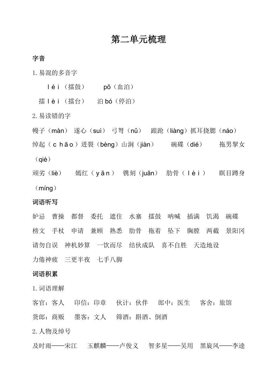 小学语文知识点归纳整理大全(小学语文知识点总结大全书籍)