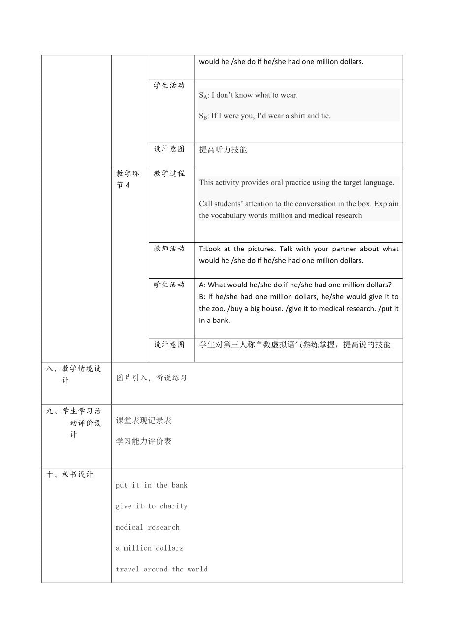 初中英语教案有几种类型图片(初中英语教案有几种类型)