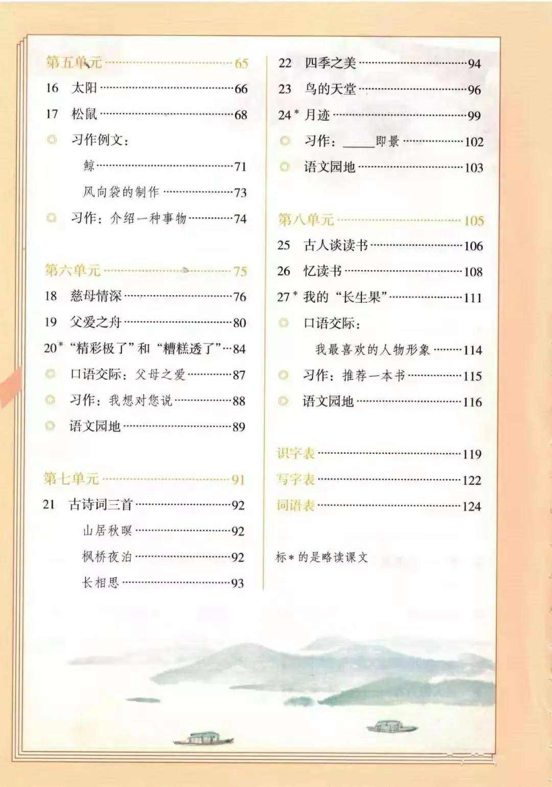 小学五年级语文上册电子课本(小学五年级语文上册电子课本下载)