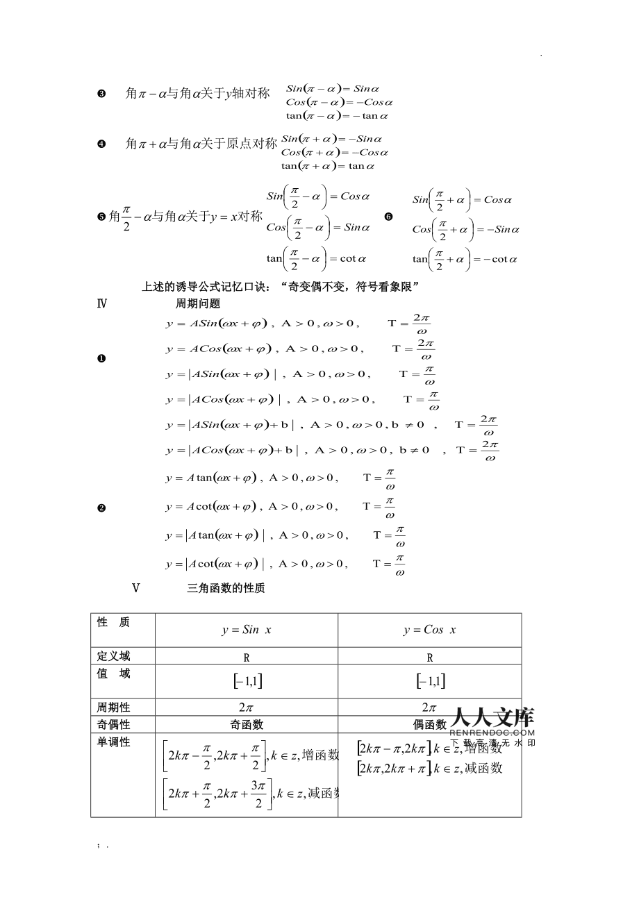 高中数学公式大全总结整理版(高中数学公式大全总结整理版图片)