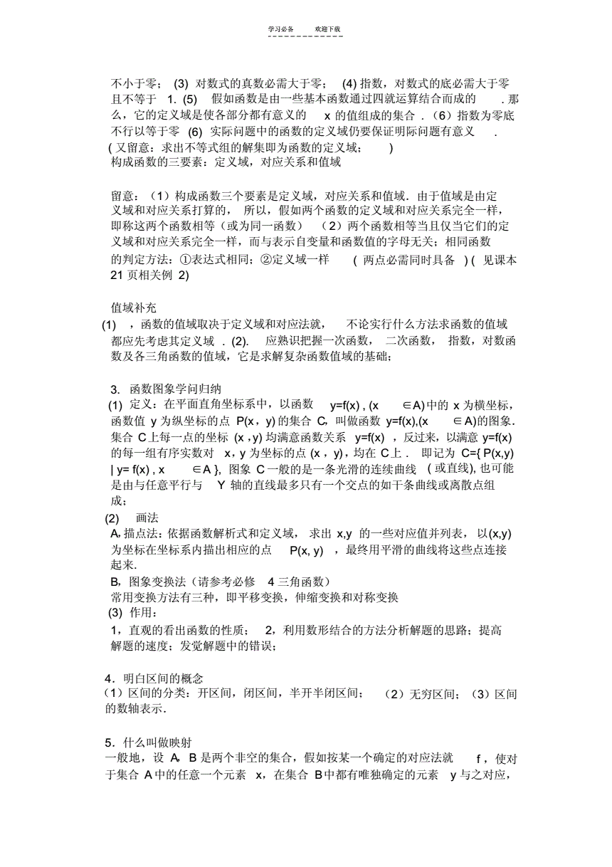 高中数学知识点全总结视频(高中数学知识点总结视频讲解)