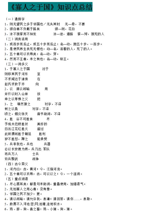 高中语文知识点总结完整版_高中语文知识点总结完整版电子书