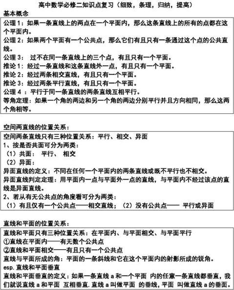 高一下学期数学重点知识点汇总_高一下学期数学重点知识点汇总2021