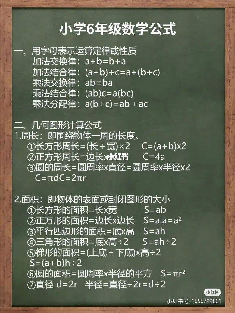 小学数学公式大全表必背_小学数学公式大全表 整理