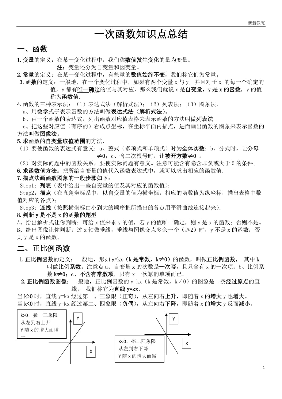 初中数学知识点总结冀教版_初中数学知识点总结冀教版下册