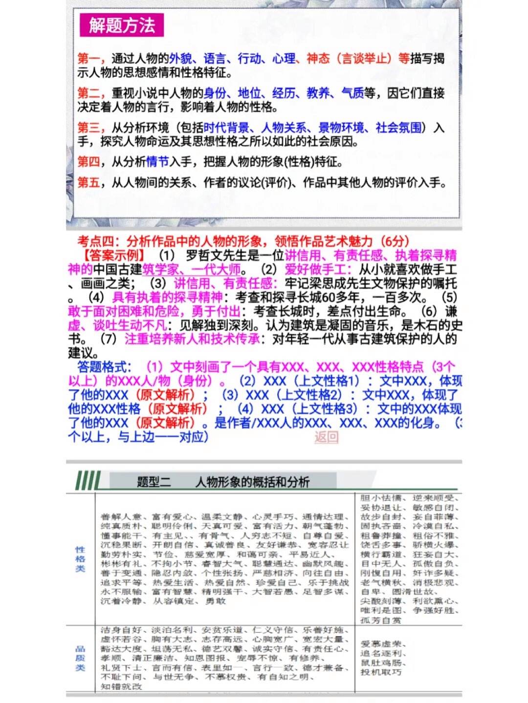 高中语文考试选择题答题技巧(高中语文答题技巧选择题)