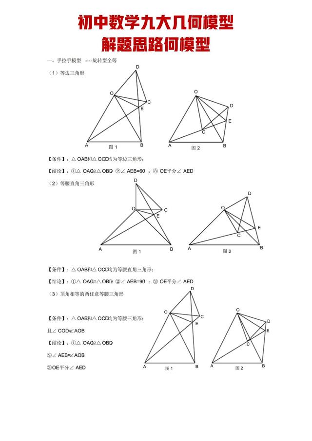 初一数学几何题解题技巧_初一数学几何问题解题技巧