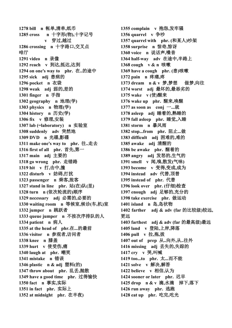 初中英语单词_初中英语单词表3500词必背电子版