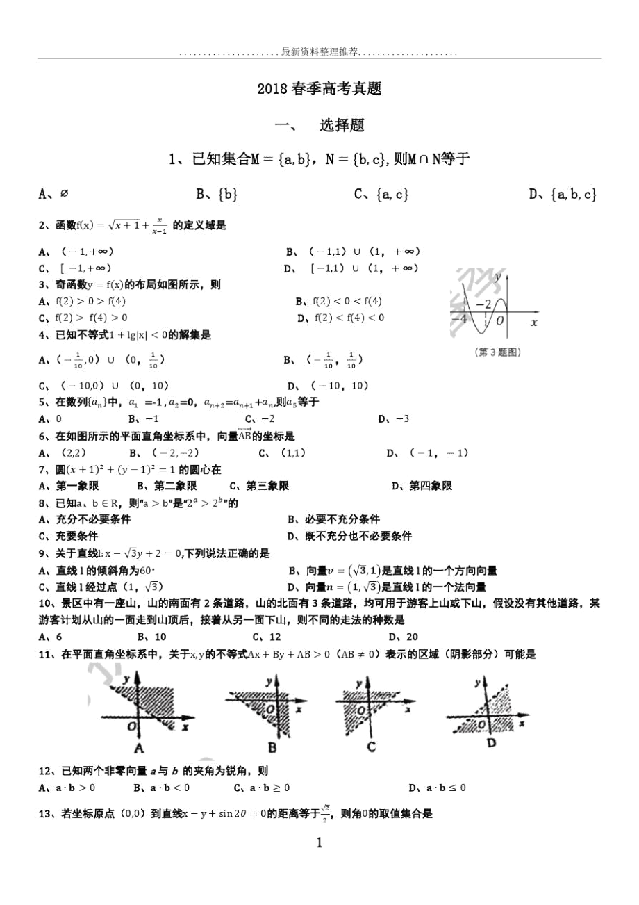 高三数学题目大全(高三数学题目大全集)