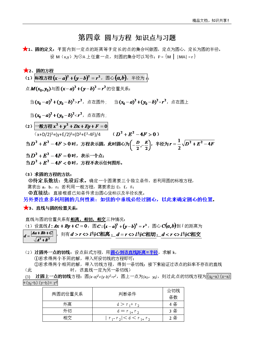 高中数学知识点总结归纳讲解_高中数学知识点总结归纳