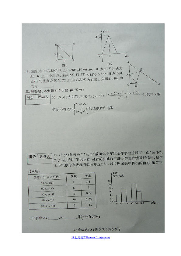 河南省初中数学竞赛题(2020年河南省数学竞赛)