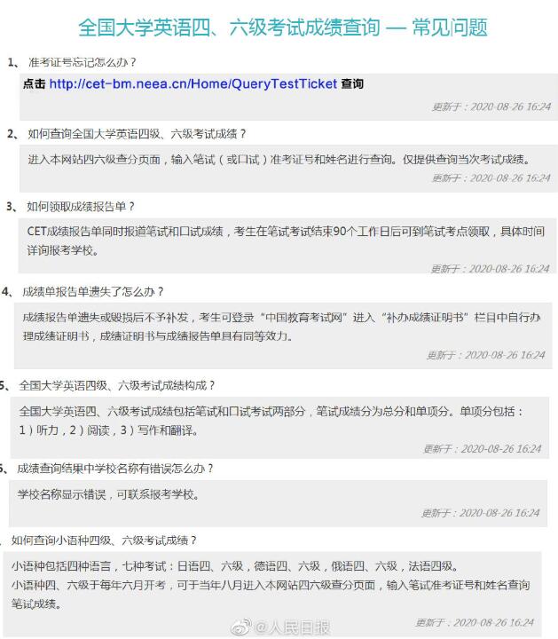 浙江英语六级成绩什么时候出来_浙江英语六级成绩什么时候出来的