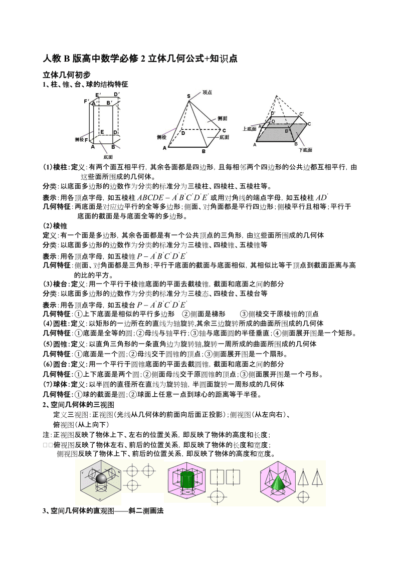 高中数学立体几何怎么学好(高中数学立体几何名师讲解视频)