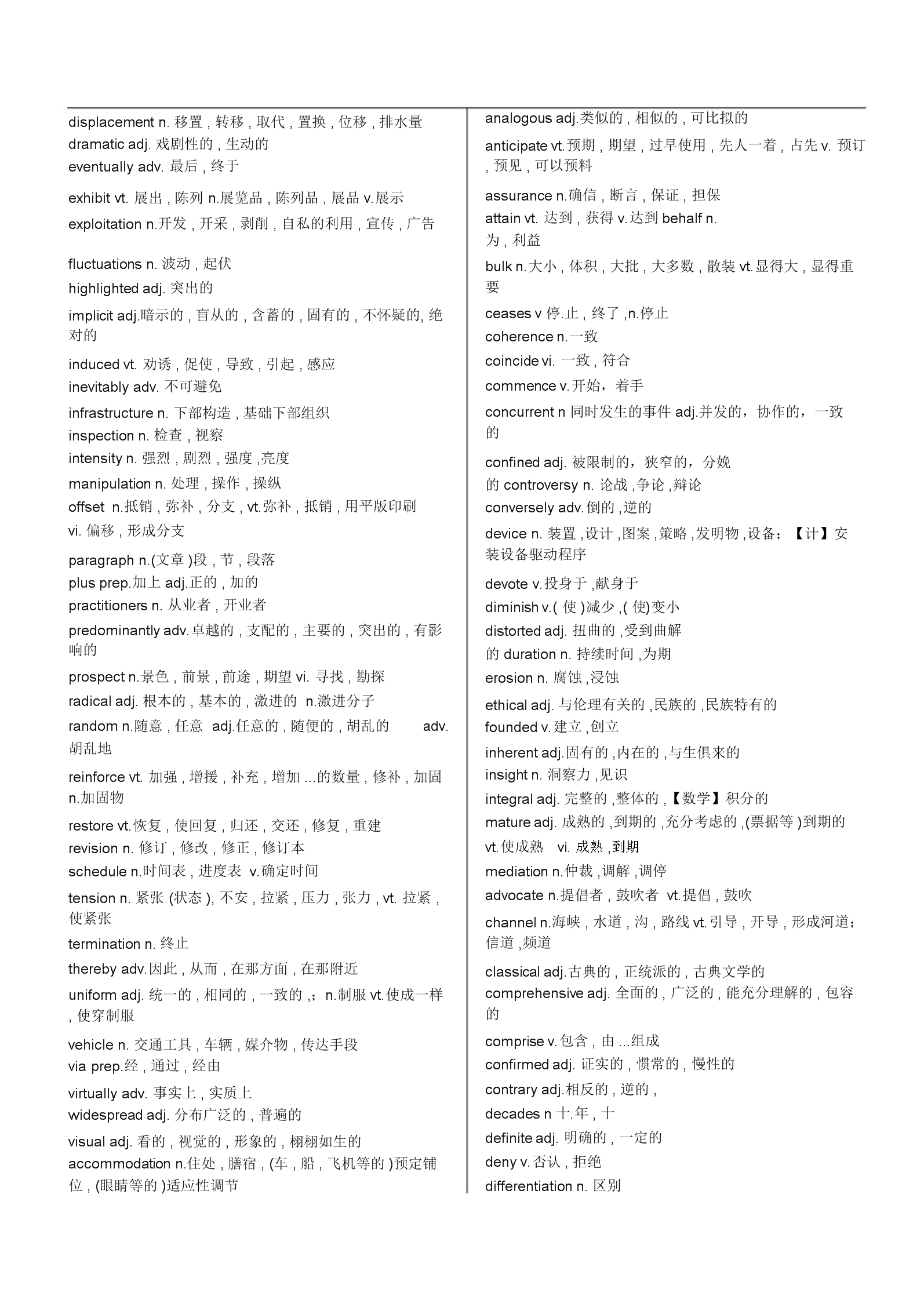 考研英语单词和六级有什么区别_考研英语单词和六级有什么区别吗