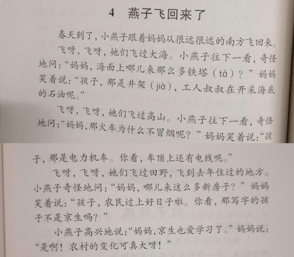 小学语文课文燕子知识思维导图(小学语文课文燕子)