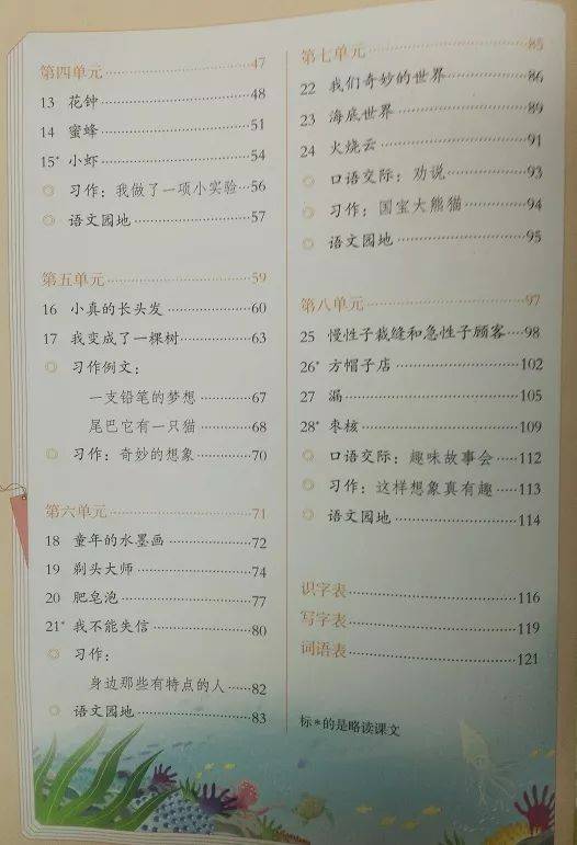 小学语文电子课本部编版四年级上册(部编版小学语文四年级上册电子课本完整版)