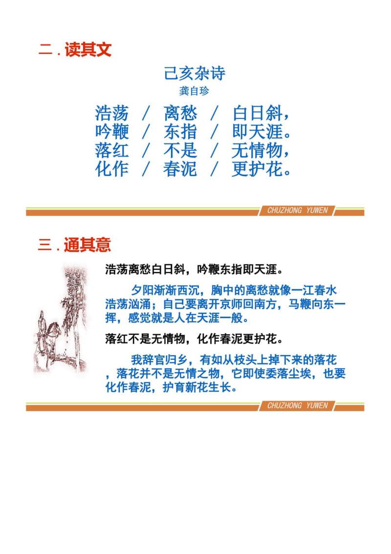 初中语文古诗炼字微课ppt的简单介绍