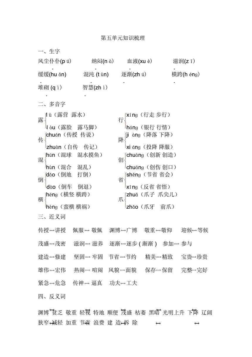 小学语文知识大全135页内容_小学语文知识大全135页内容是什么