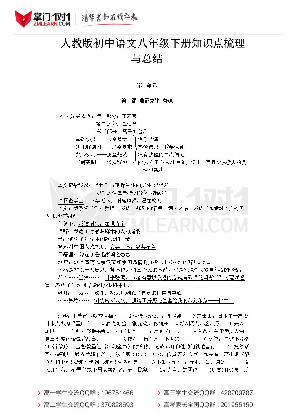 初中语文知识点下载网址大全(初中语文知识点下载网址)