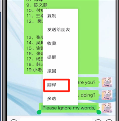 微信翻译中文转英文怎么弄_微信翻译中文转英文怎么弄的