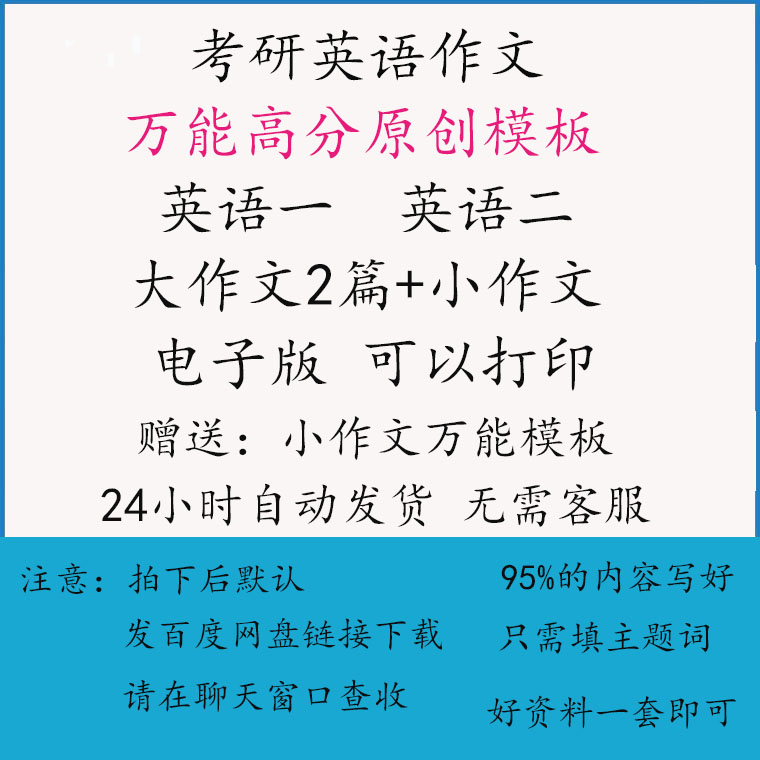 考研英语作文模板简单_2021考研英语作文万能模板整篇