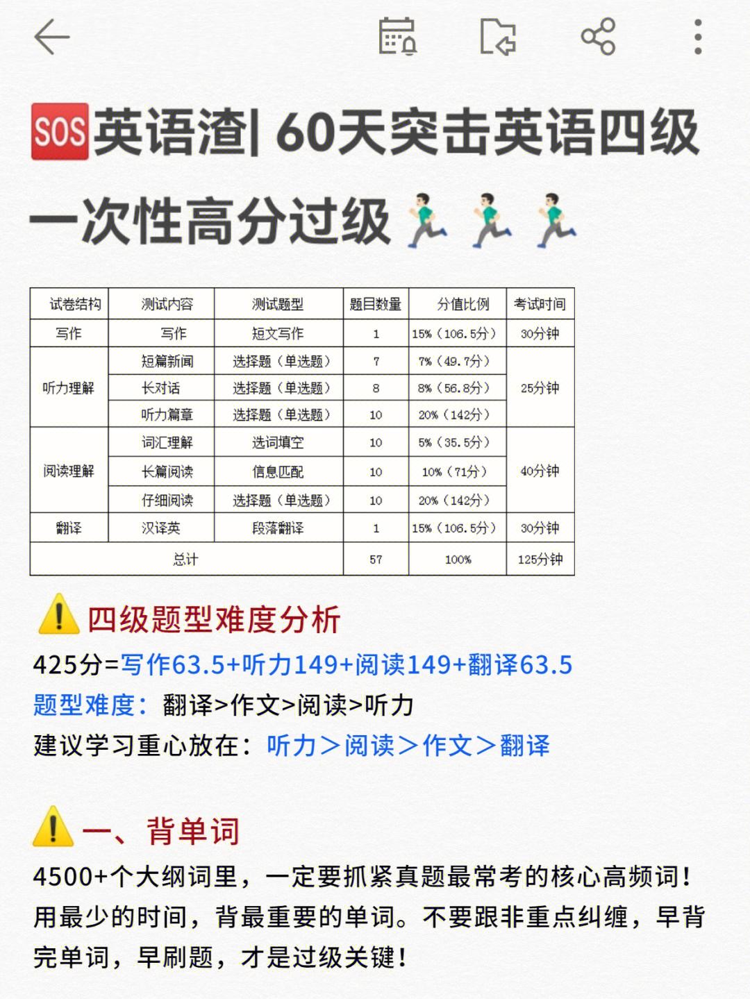 英语四级考哪几项(英语四级都考什么内容)