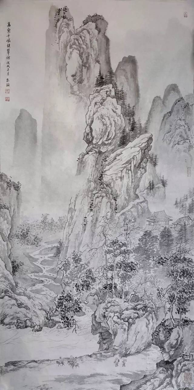 初中语文课本山水画_初中语文课本山水画图片大全