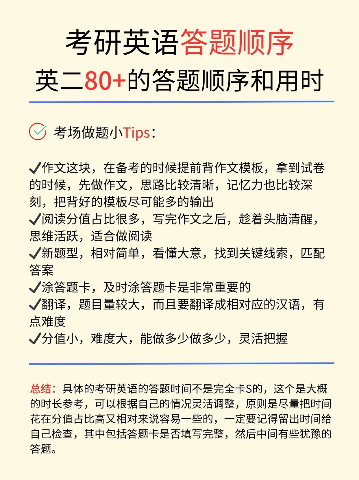 考研英语二做题顺序及时间分配多少分钟_考研英语二做题顺序及时间分配