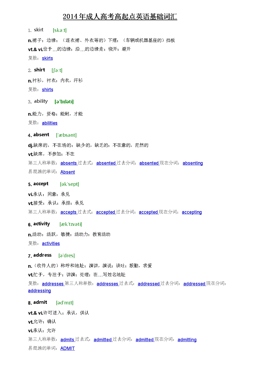 零基础学英语应该从哪里学起_基础英语入门单词